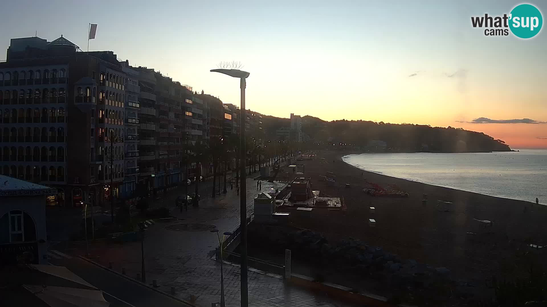 Webcam Lloret de Mar – the main beach – – Costa Brava – Spain