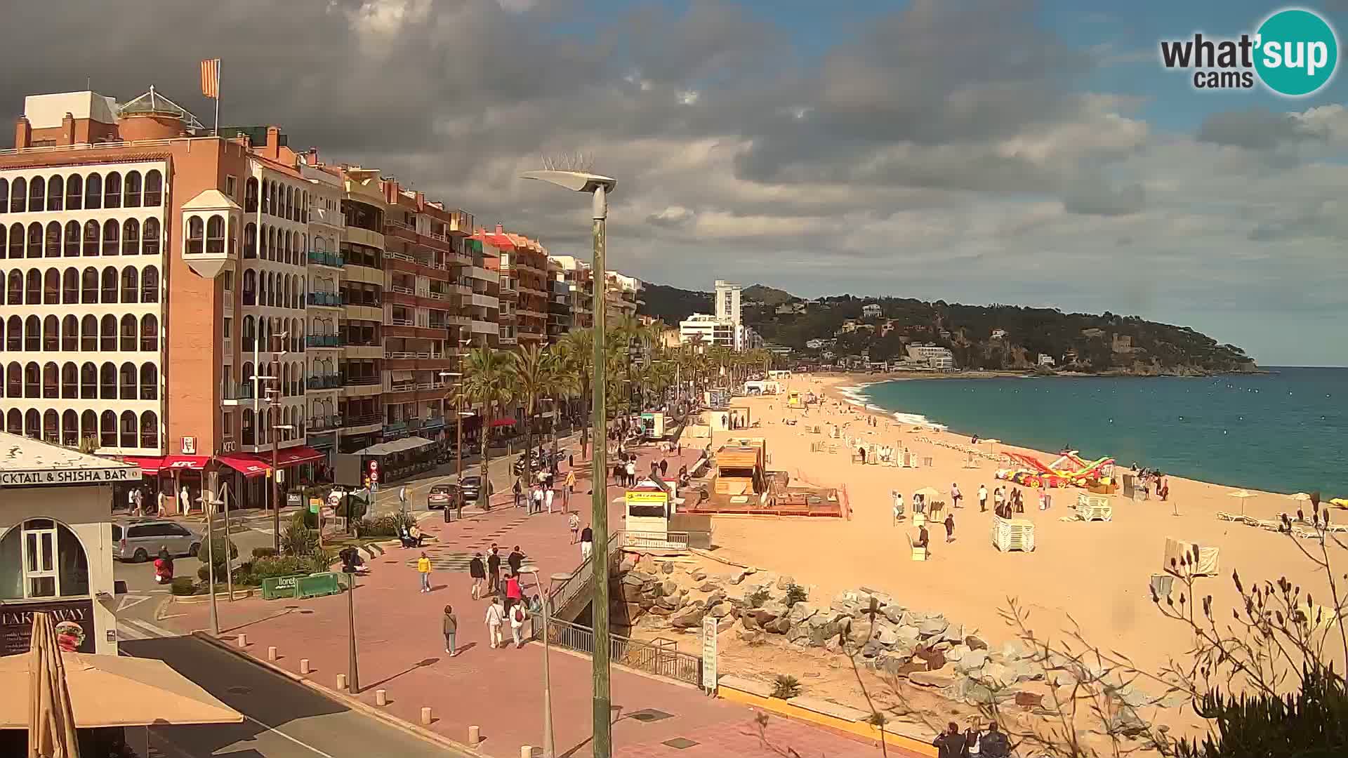 Webcam live Lloret de Mar – Hauptstrand