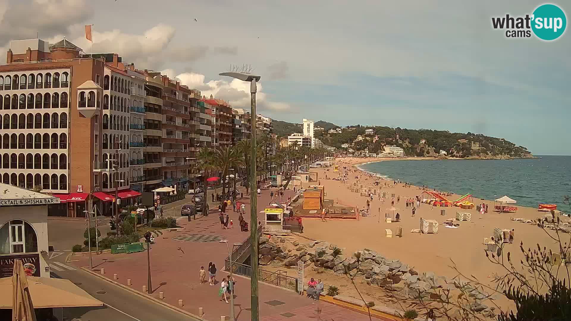 Webcam streaming Lloret de Mar – Plage