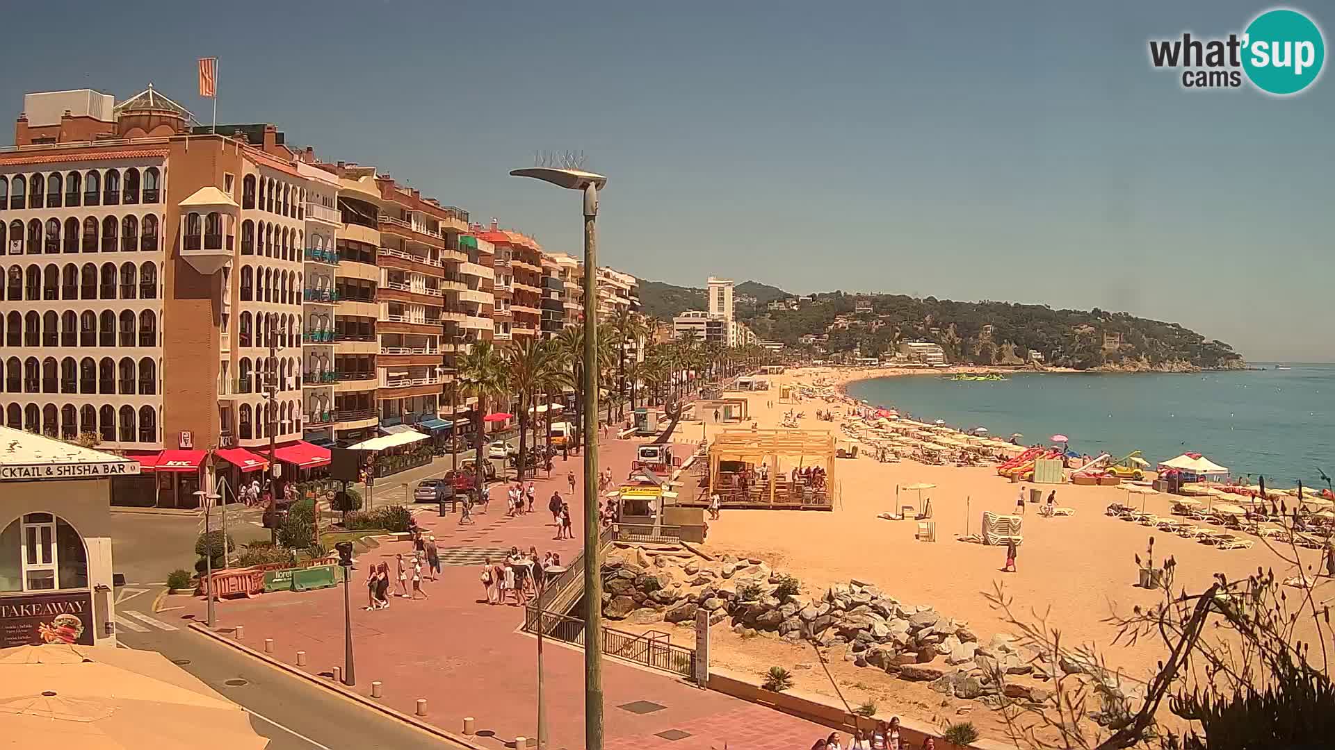 Webcam live Lloret de Mar – Hauptstrand