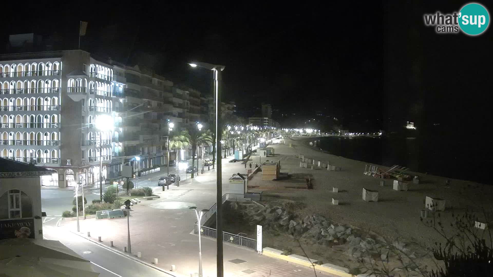 Webcam Lloret de Mar – the main beach – – Costa Brava – Spain