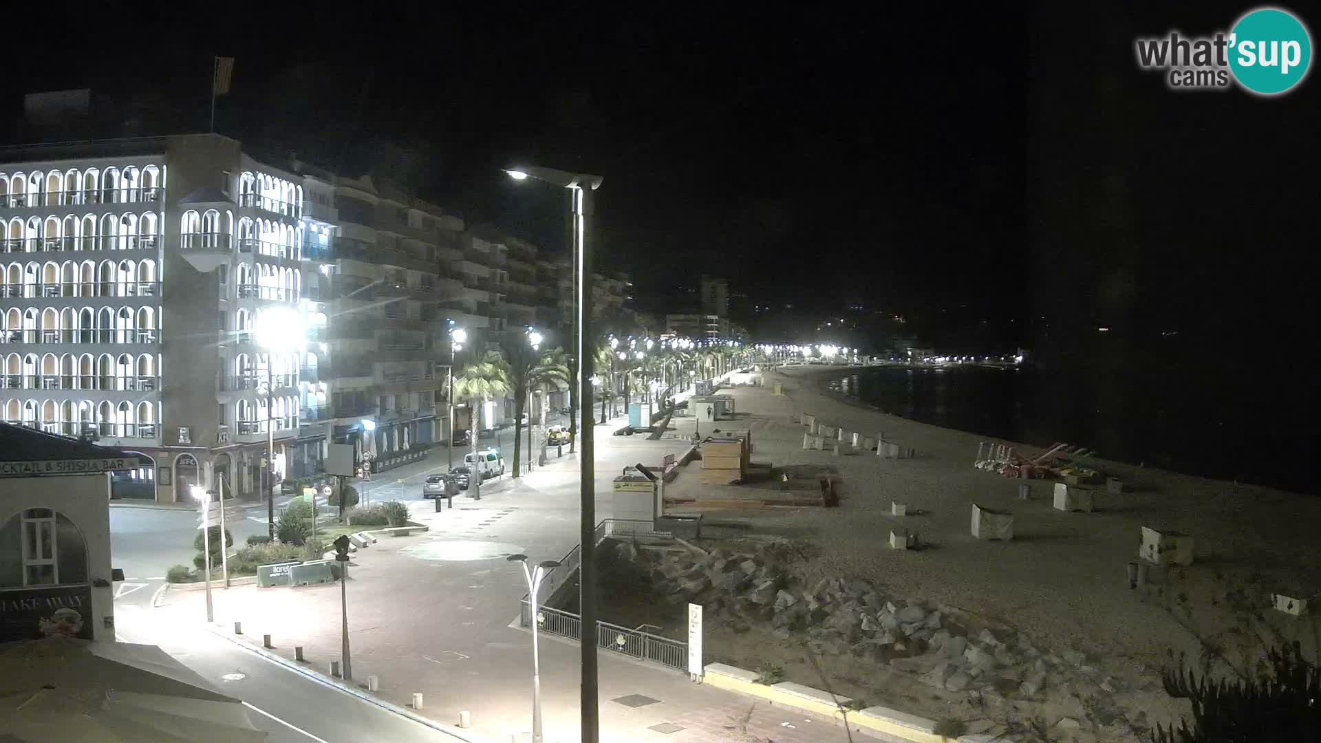Webcam Lloret de Mar – the main beach – – Costa Brava – Spain