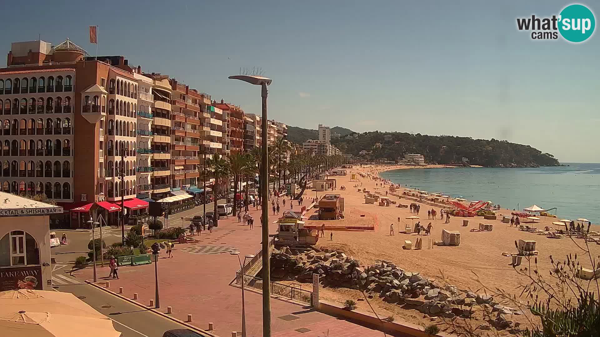 Webcam streaming Lloret de Mar – Plage