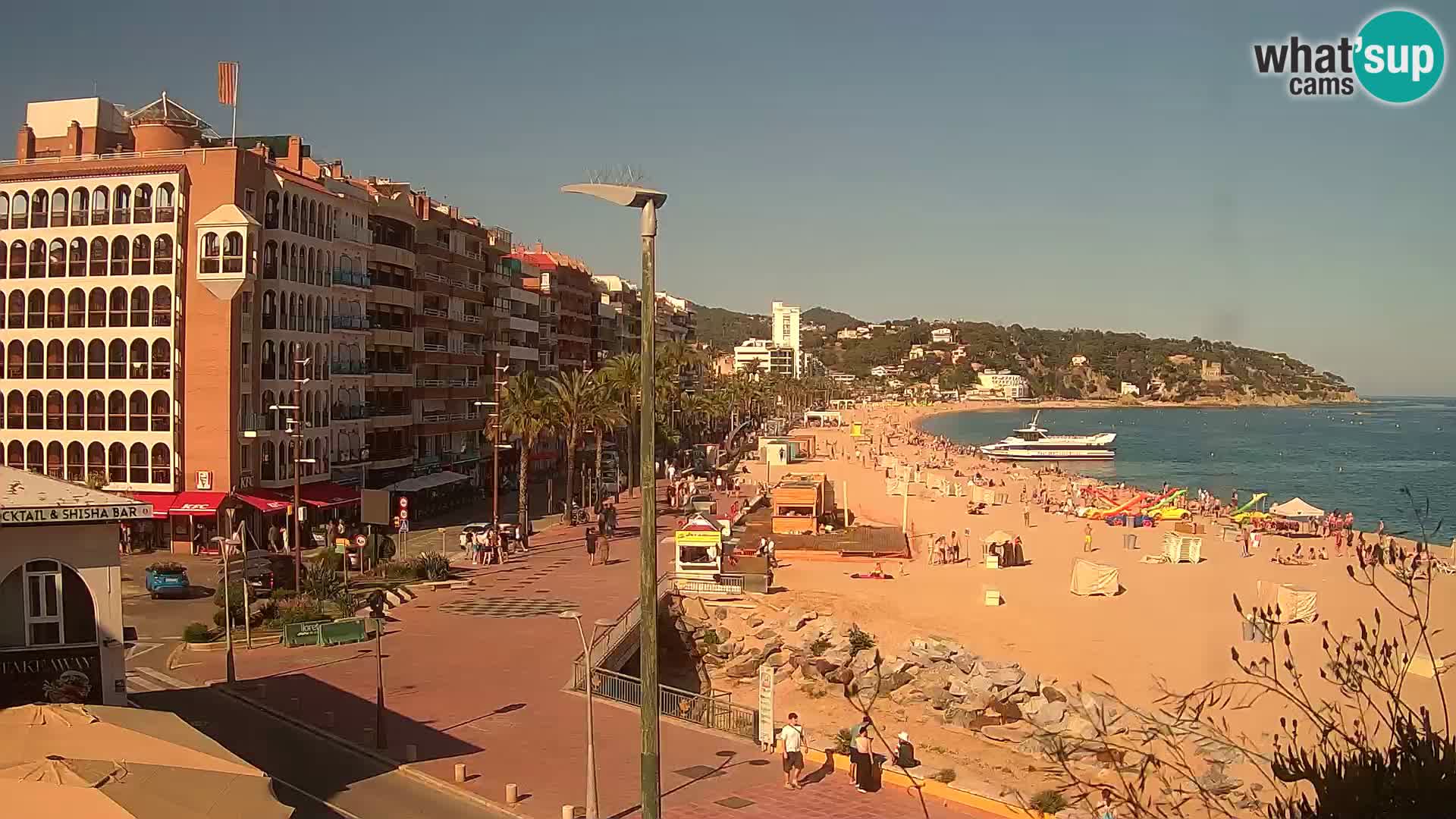 Webcam live Lloret de Mar – la spiaggia principale