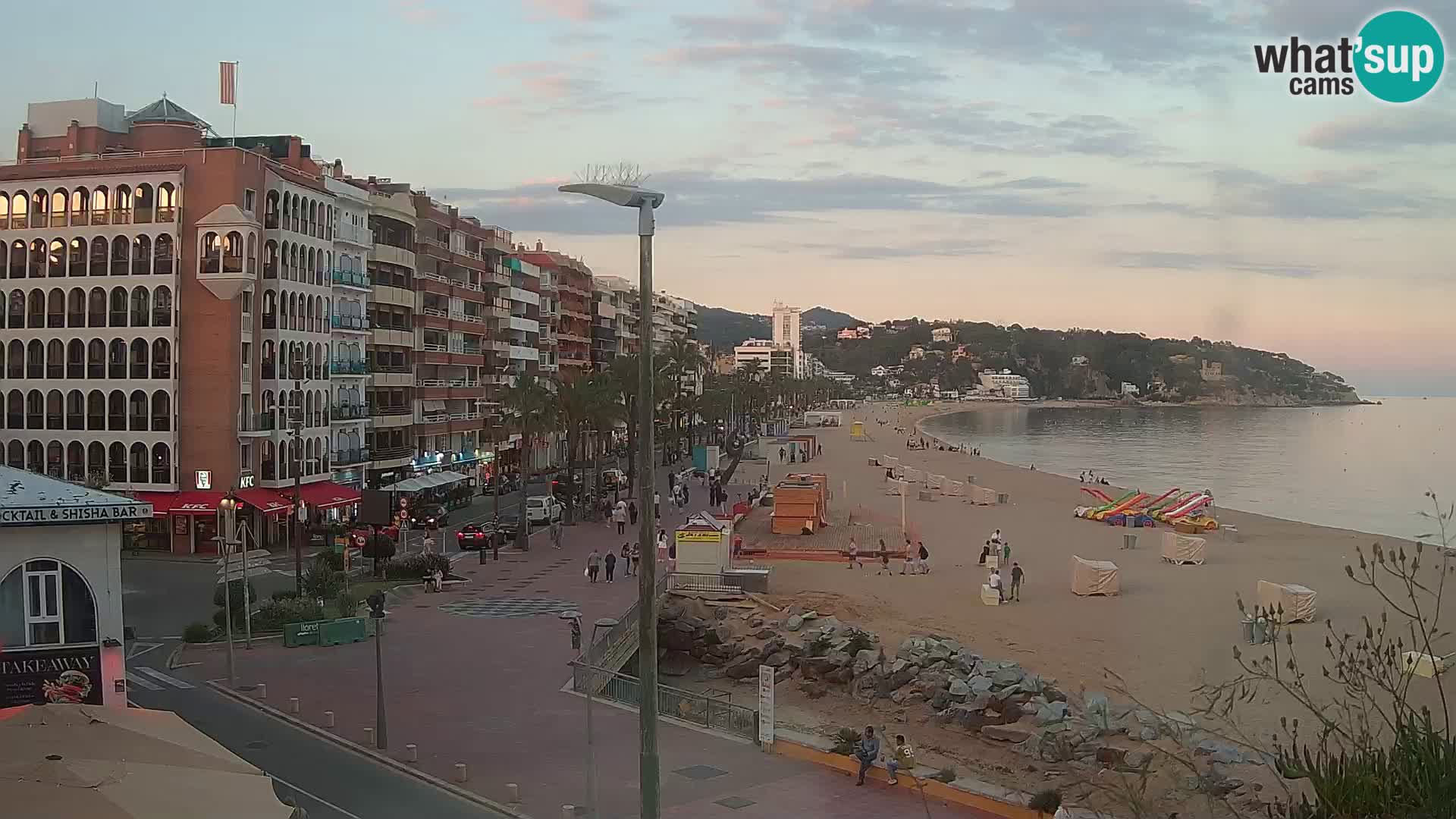 Kamera v živo Lloret de Mar – plaža