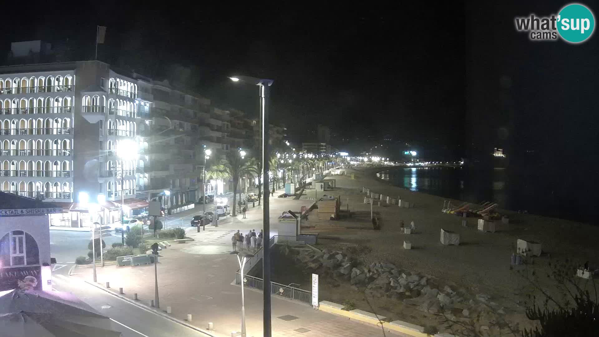 Web kamera Lloret de Mar – plaža