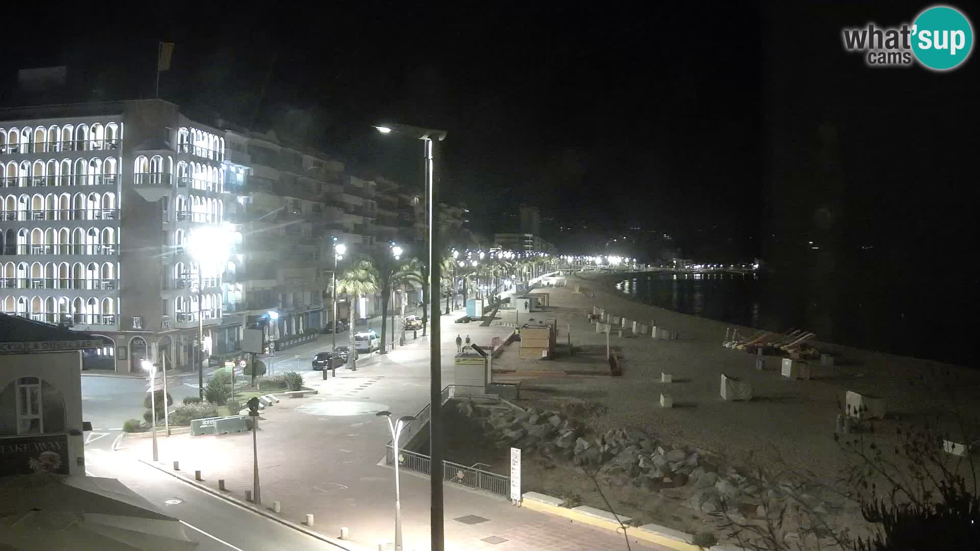 Webcam Lloret de Mar – the main beach – – Costa Brava – Spain