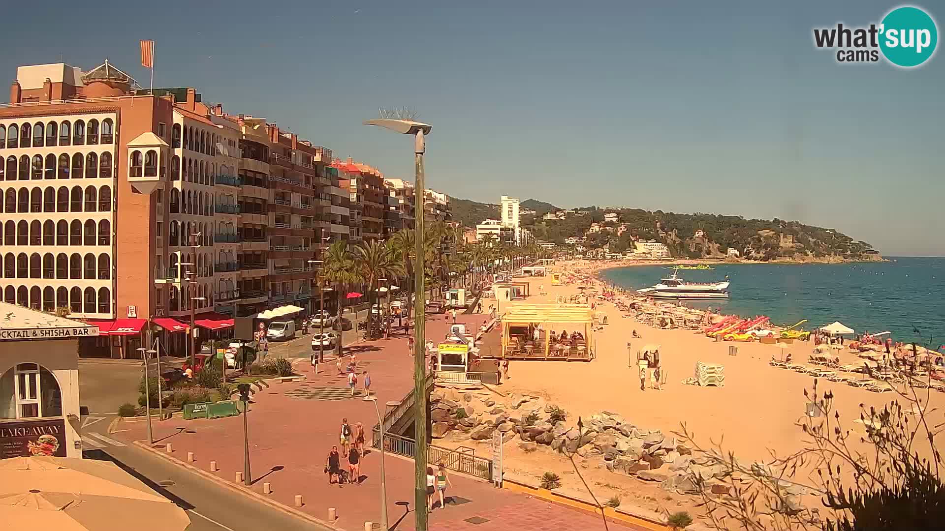 Kamera v živo Lloret de Mar – plaža