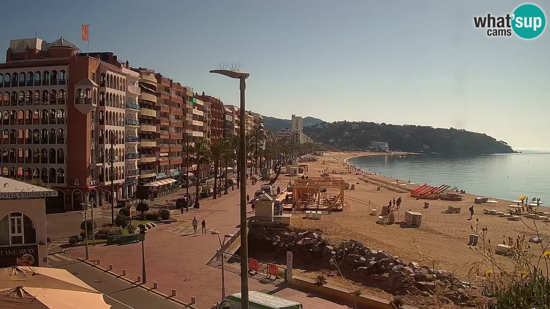 Kamera v živo Lloret de Mar – plaža