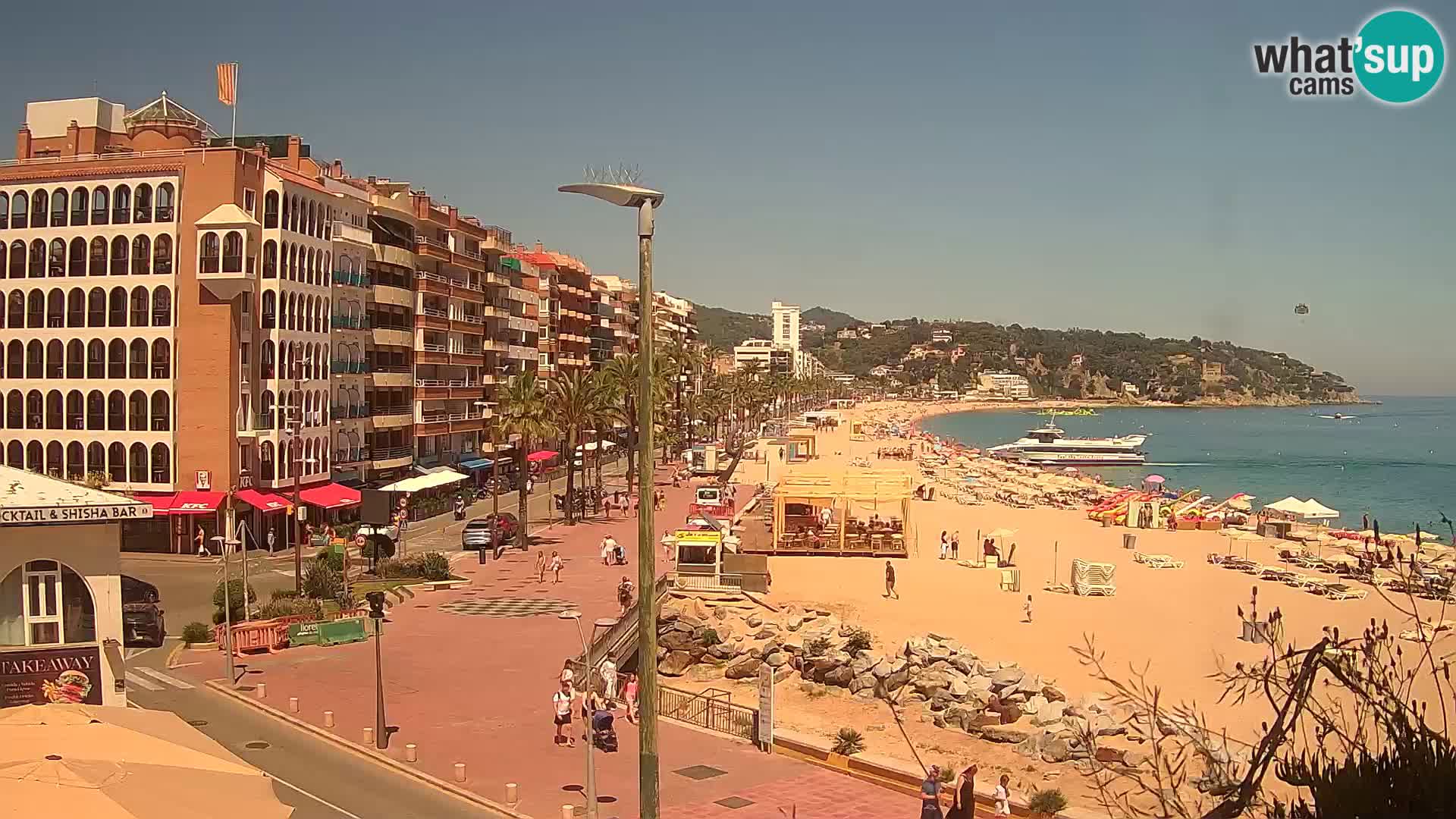 Webcam Lloret de Mar – Hauptstrand
