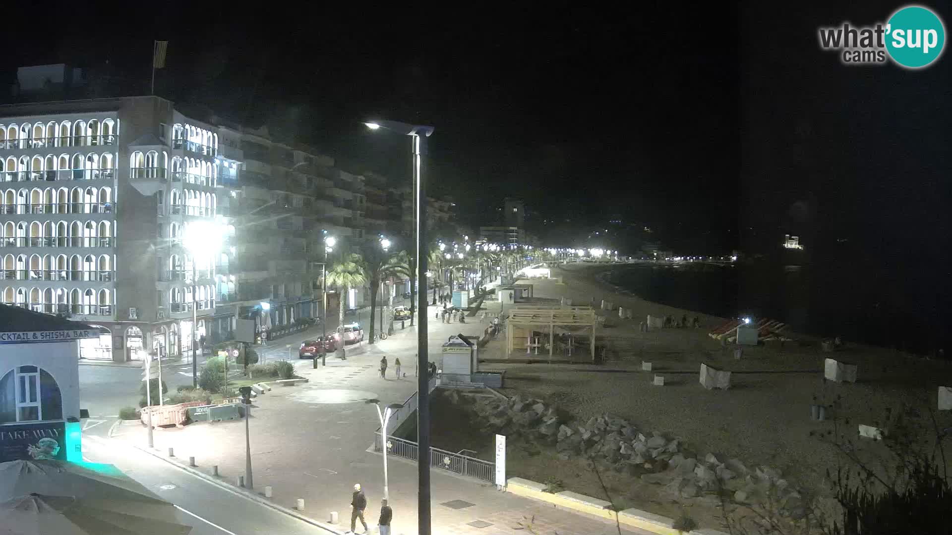Webcam Lloret de Mar – the main beach – – Costa Brava – Spain