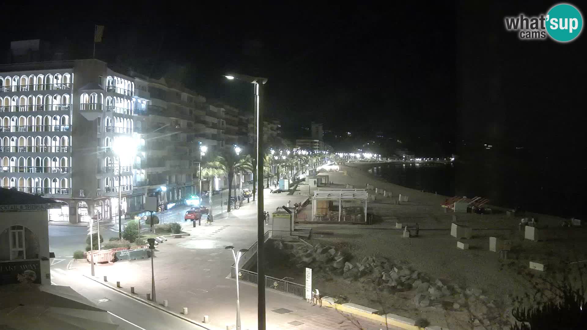 Webcam Lloret de Mar – the main beach – – Costa Brava – Spain