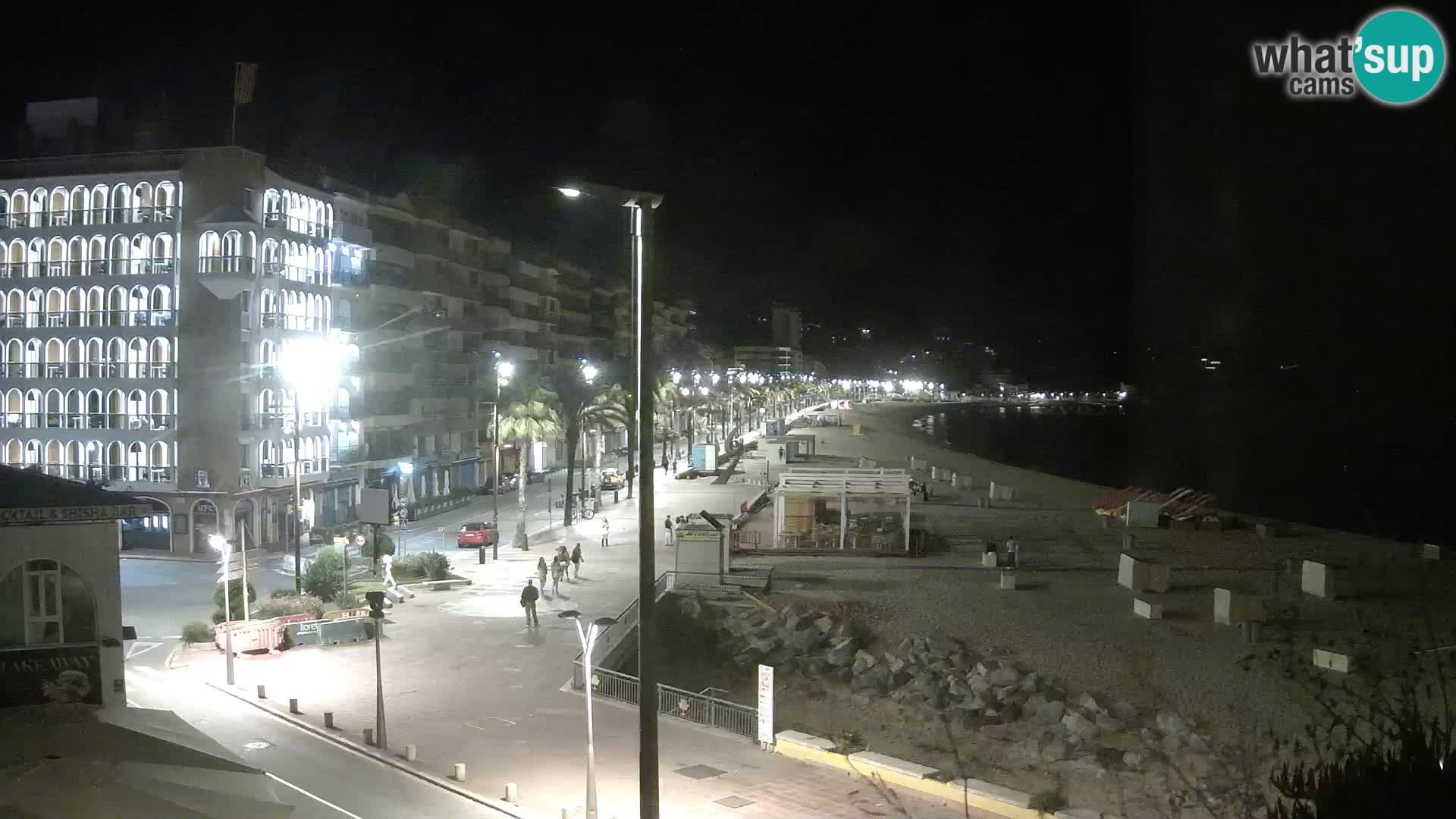 Webcam Lloret de Mar – the main beach – – Costa Brava – Spain
