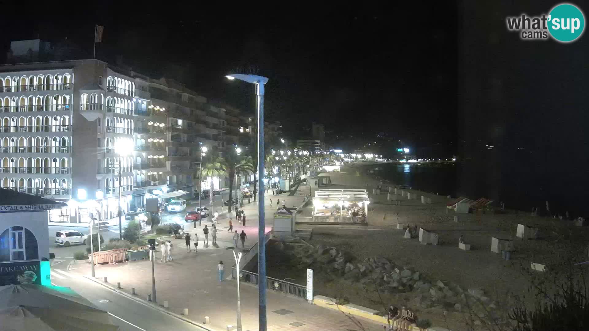 Web kamera Lloret de Mar – plaža