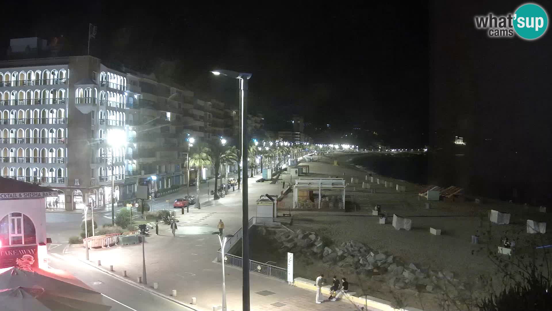 Webcam Lloret de Mar – the main beach – – Costa Brava – Spain