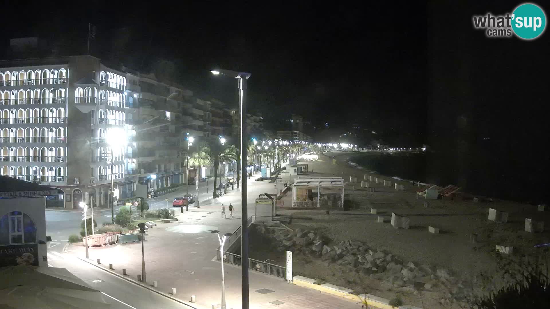 Webcam Lloret de Mar – the main beach – – Costa Brava – Spain