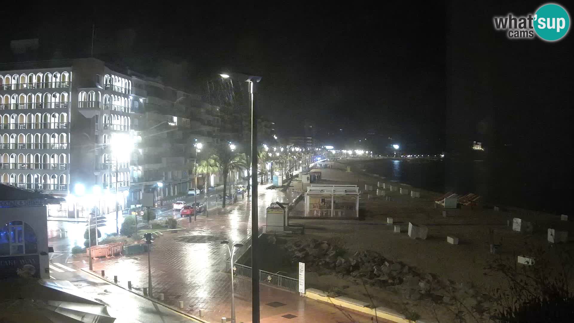 Webcam Lloret de Mar – the main beach – – Costa Brava – Spain