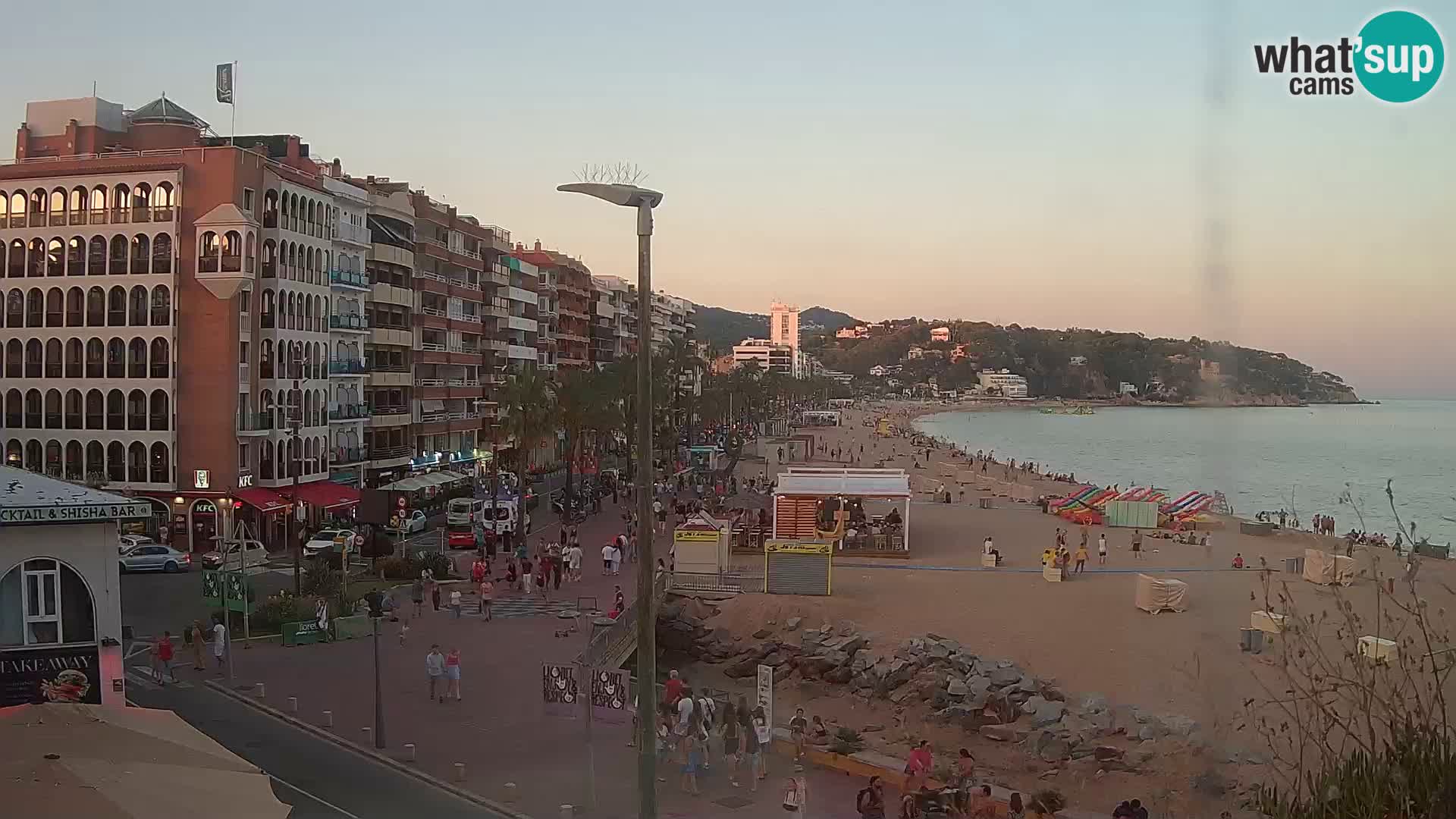 Webcam streaming Lloret de Mar – Plage