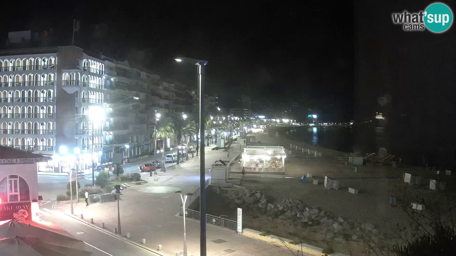 Webcam Lloret de Mar – the main beach – – Costa Brava – Spain