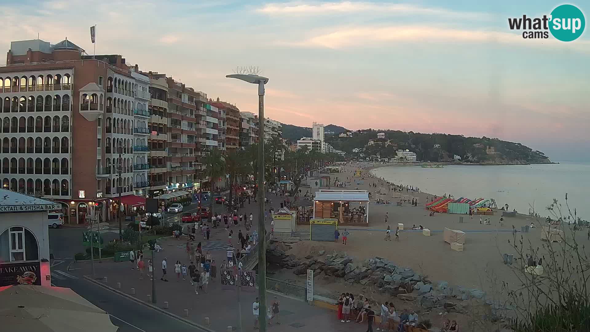 Webcam live Lloret de Mar – la spiaggia principale