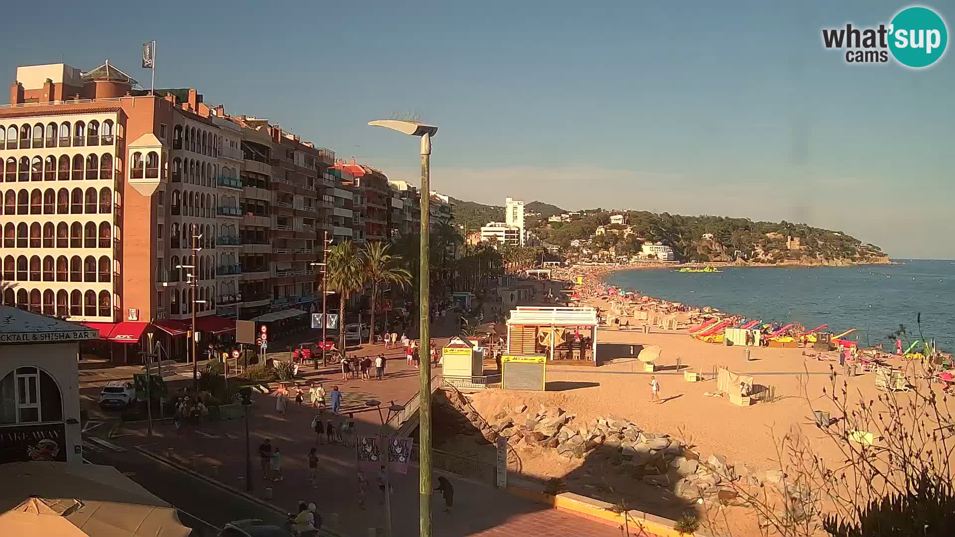 Webcam streaming Lloret de Mar – Plage