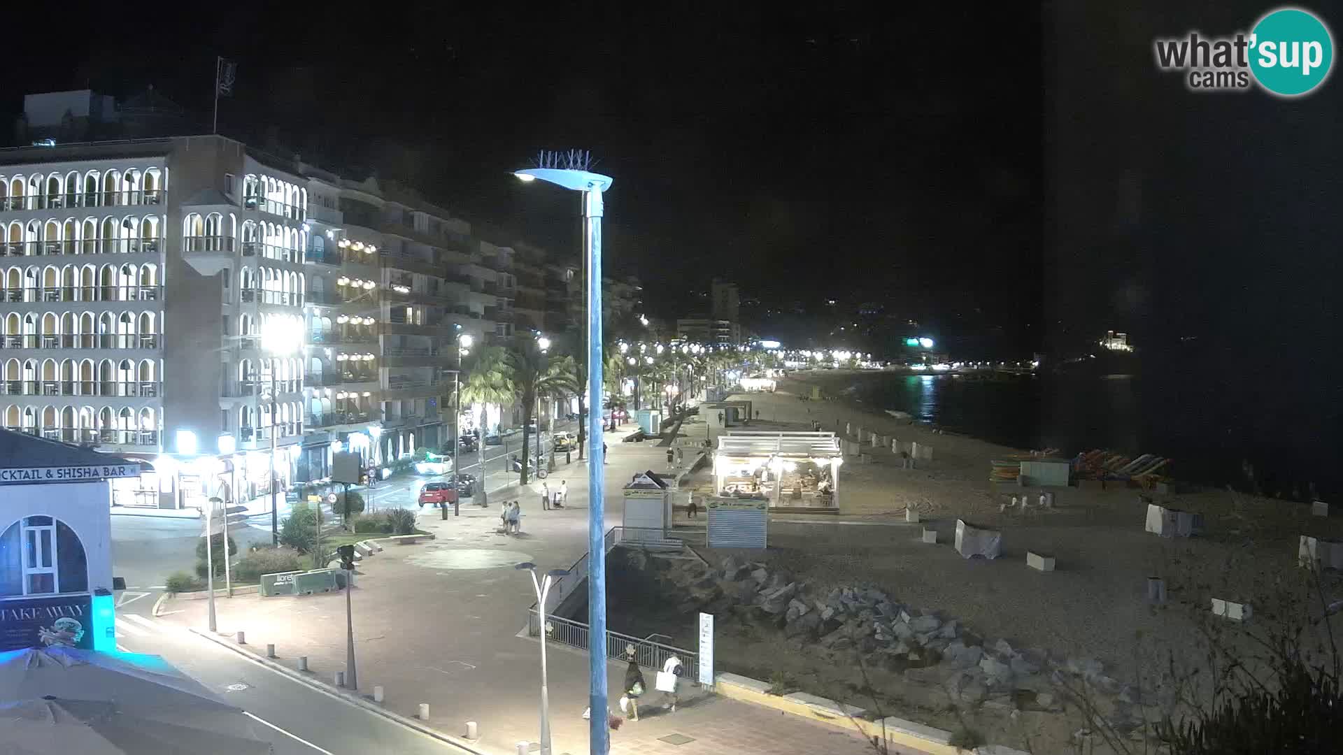 Webcam Lloret de Mar – the main beach – – Costa Brava – Spain