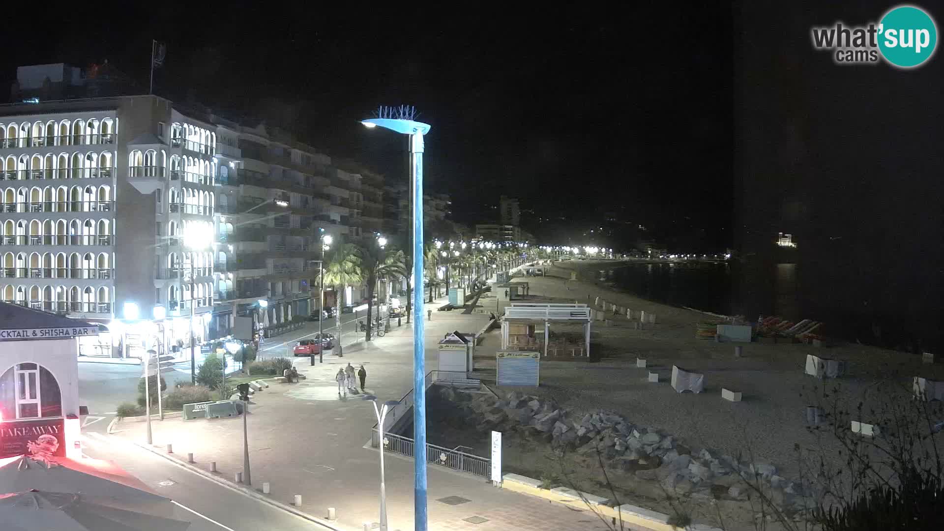 Webcam Lloret de Mar – the main beach – – Costa Brava – Spain