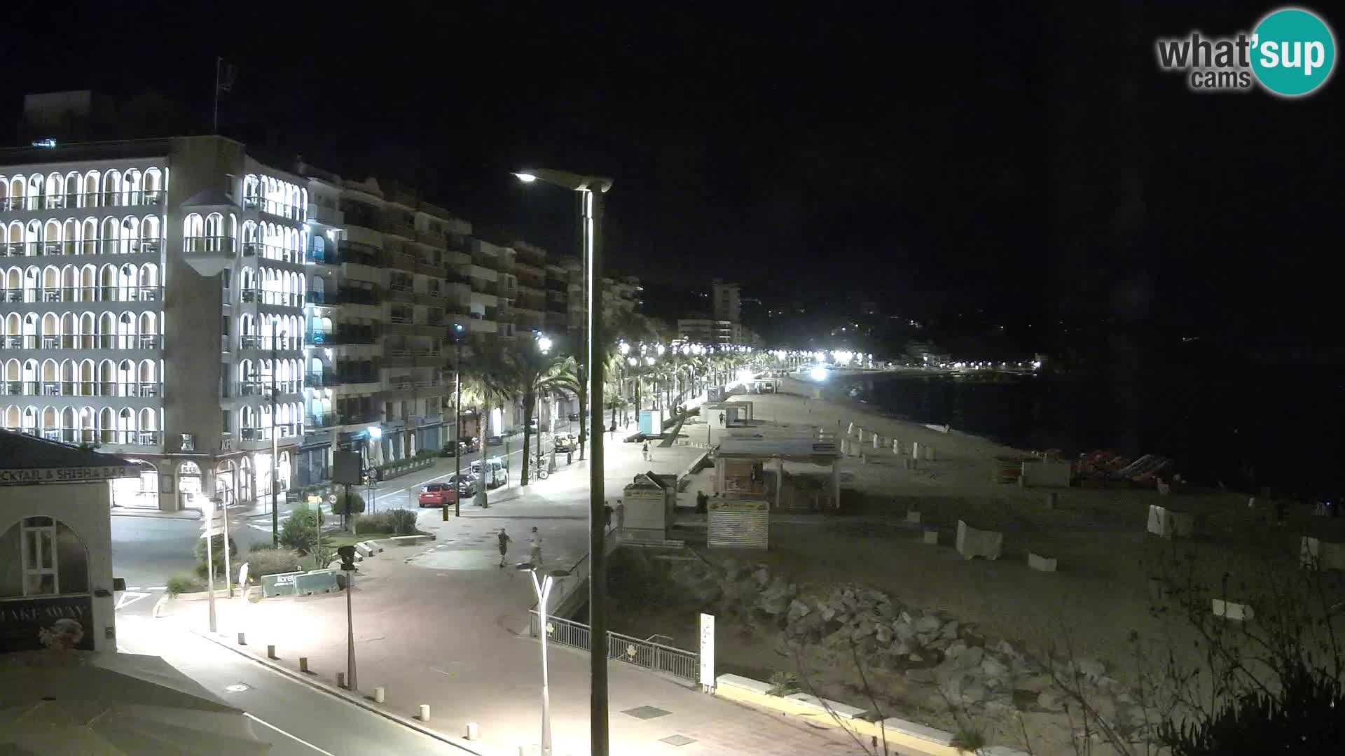 Web kamera Lloret de Mar – plaža