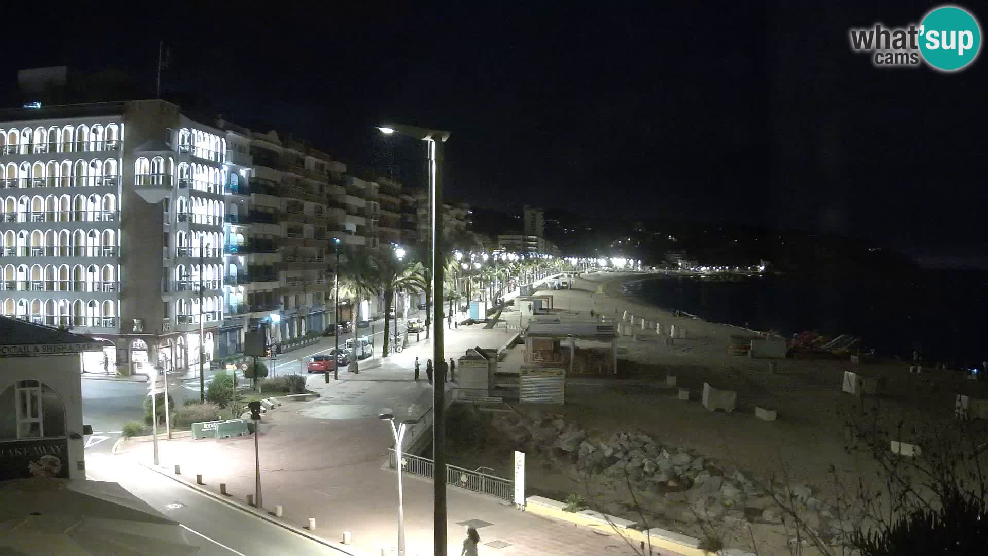 Webcam Lloret de Mar – the main beach – – Costa Brava – Spain