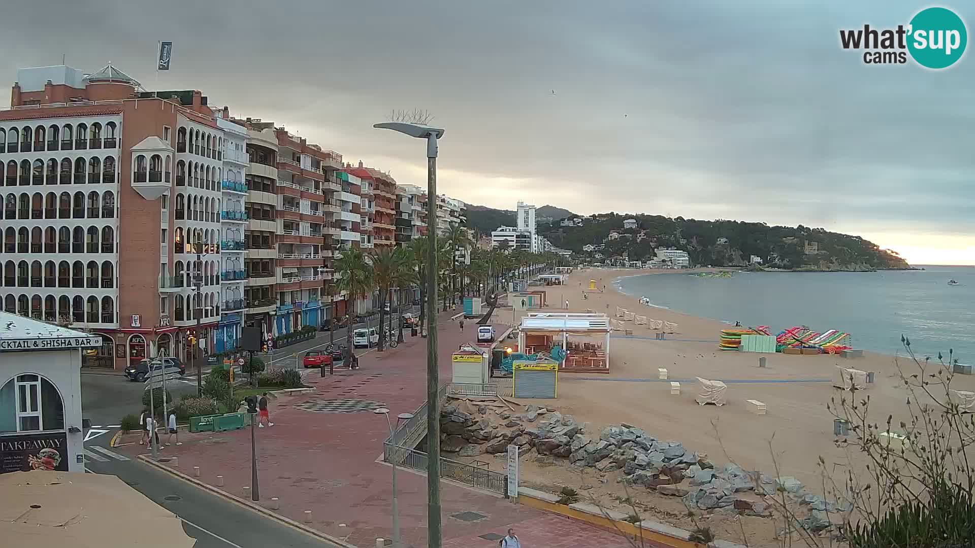 Webcam live Lloret de Mar – la spiaggia principale