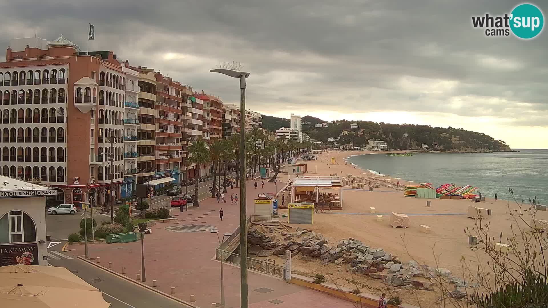Kamera v živo Lloret de Mar – plaža