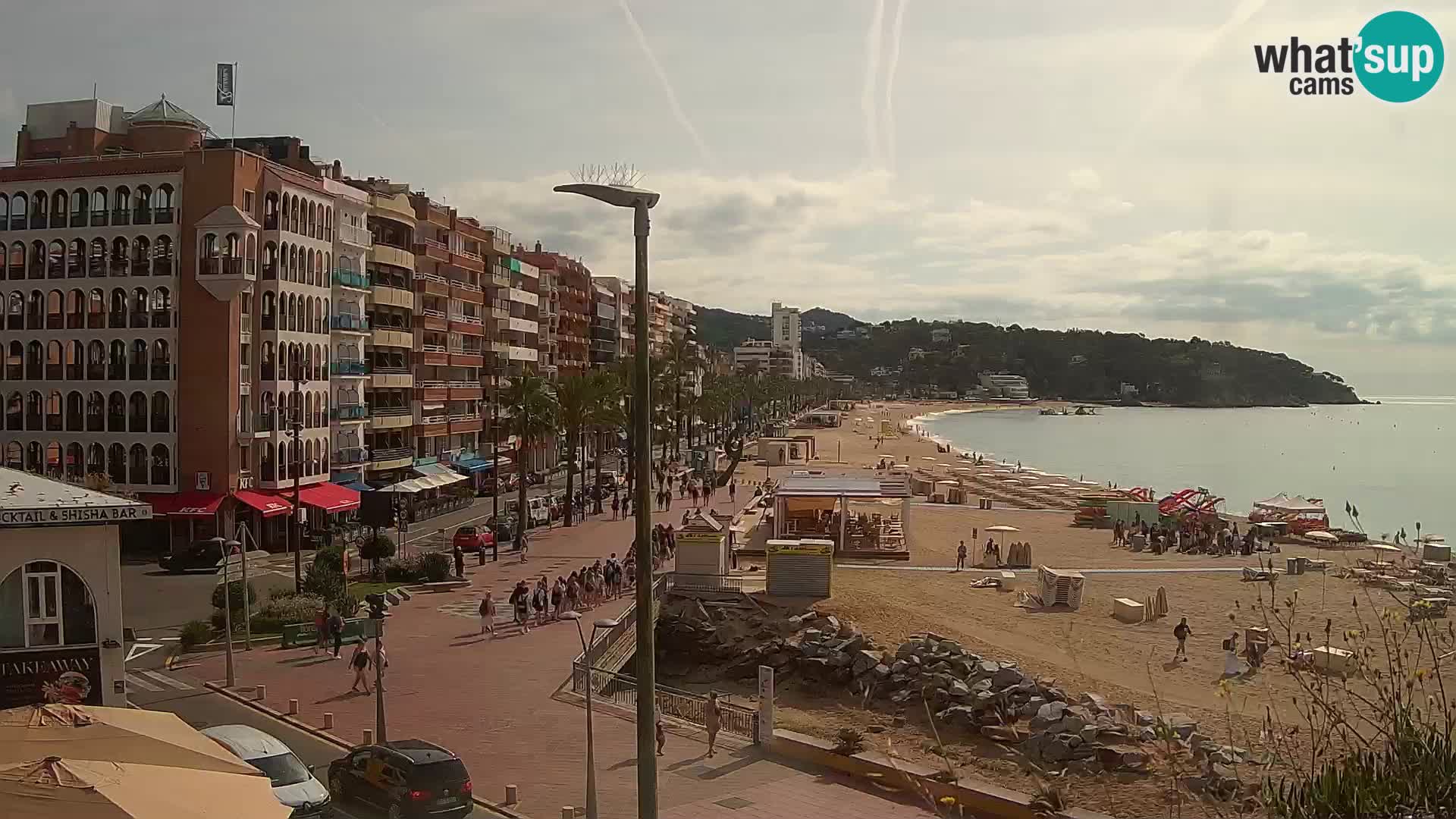 Kamera v živo Lloret de Mar – plaža