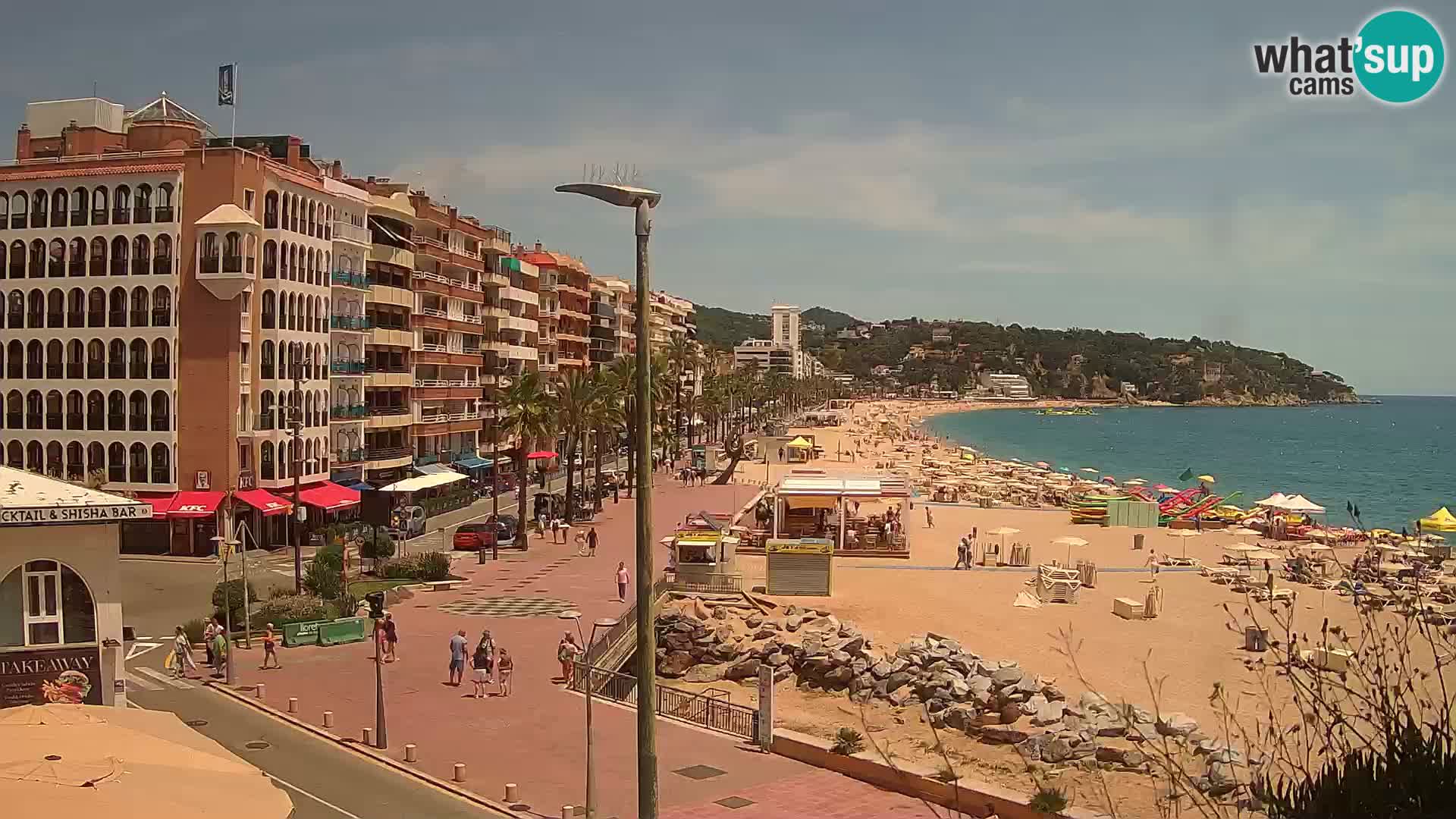 Webcam live Lloret de Mar – la spiaggia principale