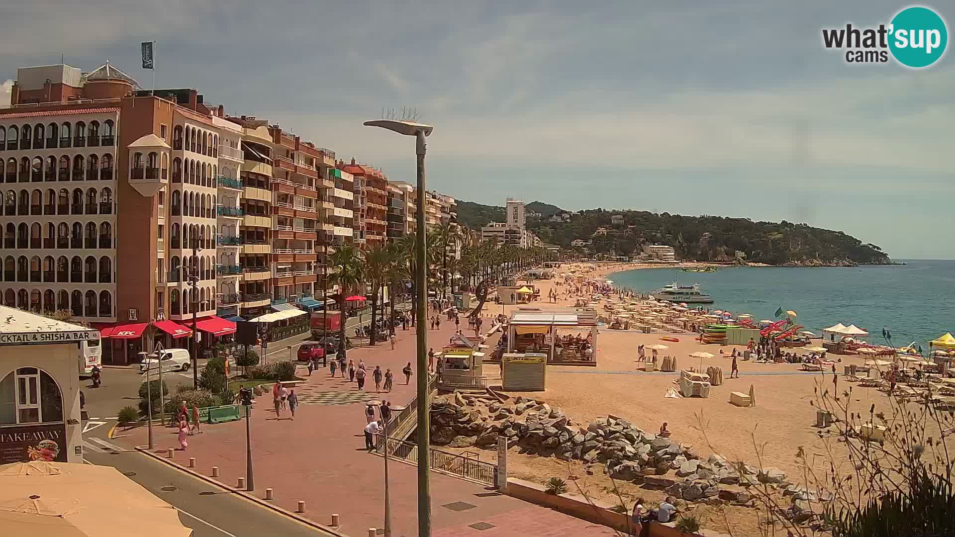 Webcam streaming Lloret de Mar – Plage