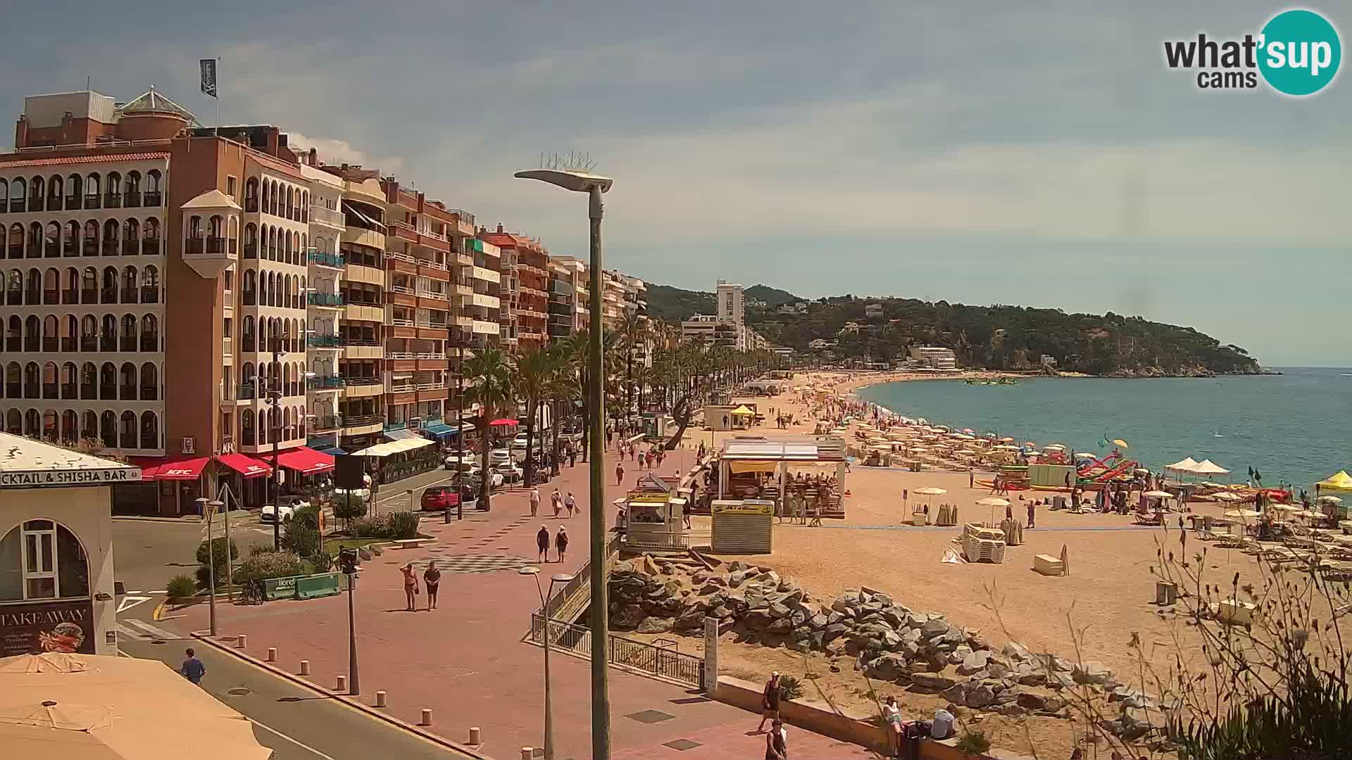 Webcam streaming Lloret de Mar – Plage