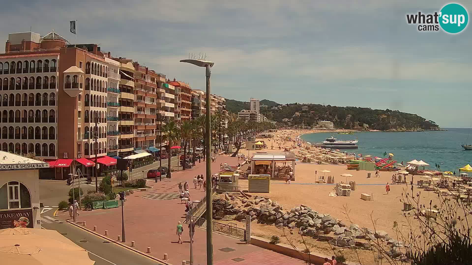 Webcam streaming Lloret de Mar – Plage