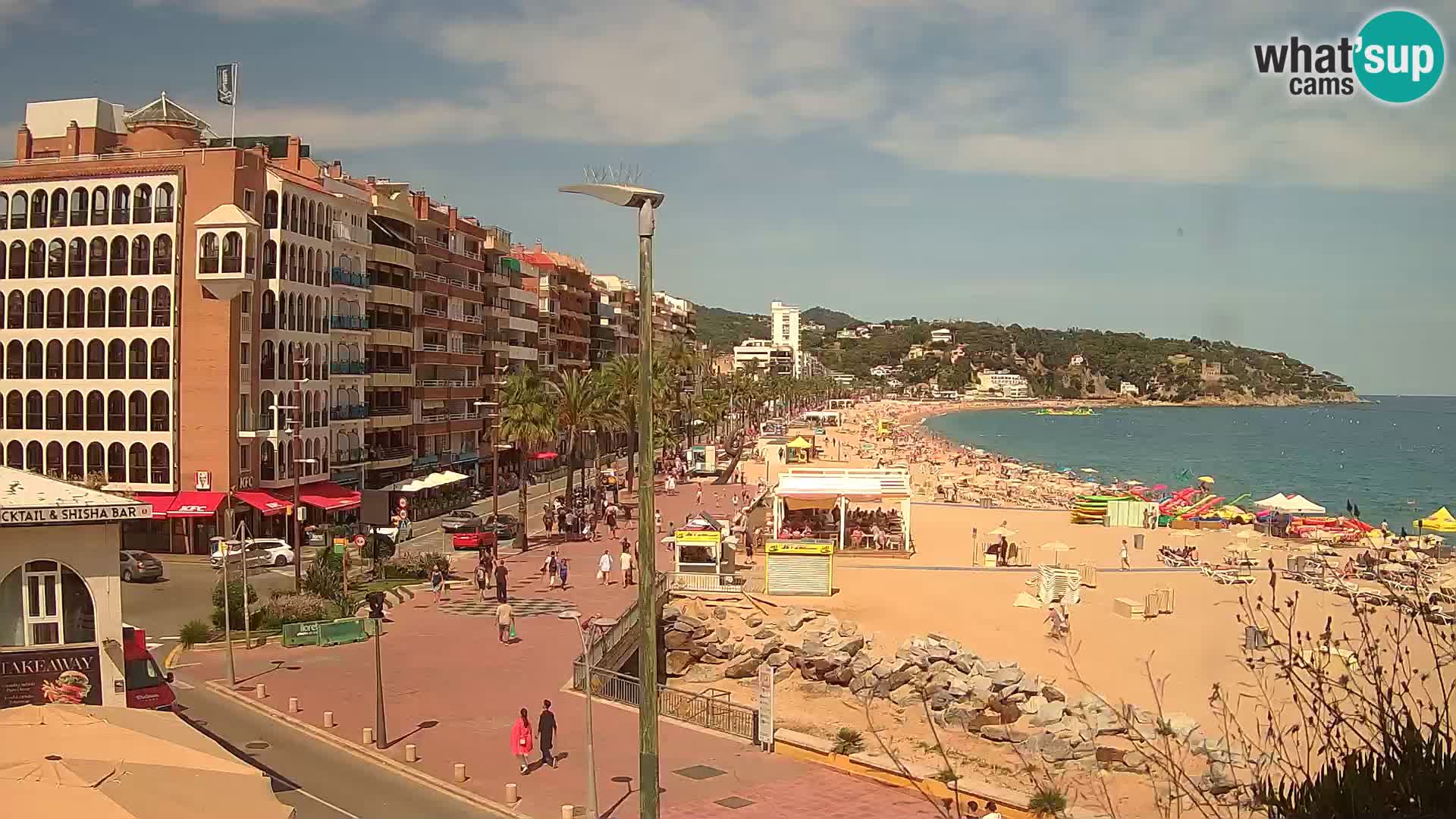 Webcam live Lloret de Mar – Hauptstrand