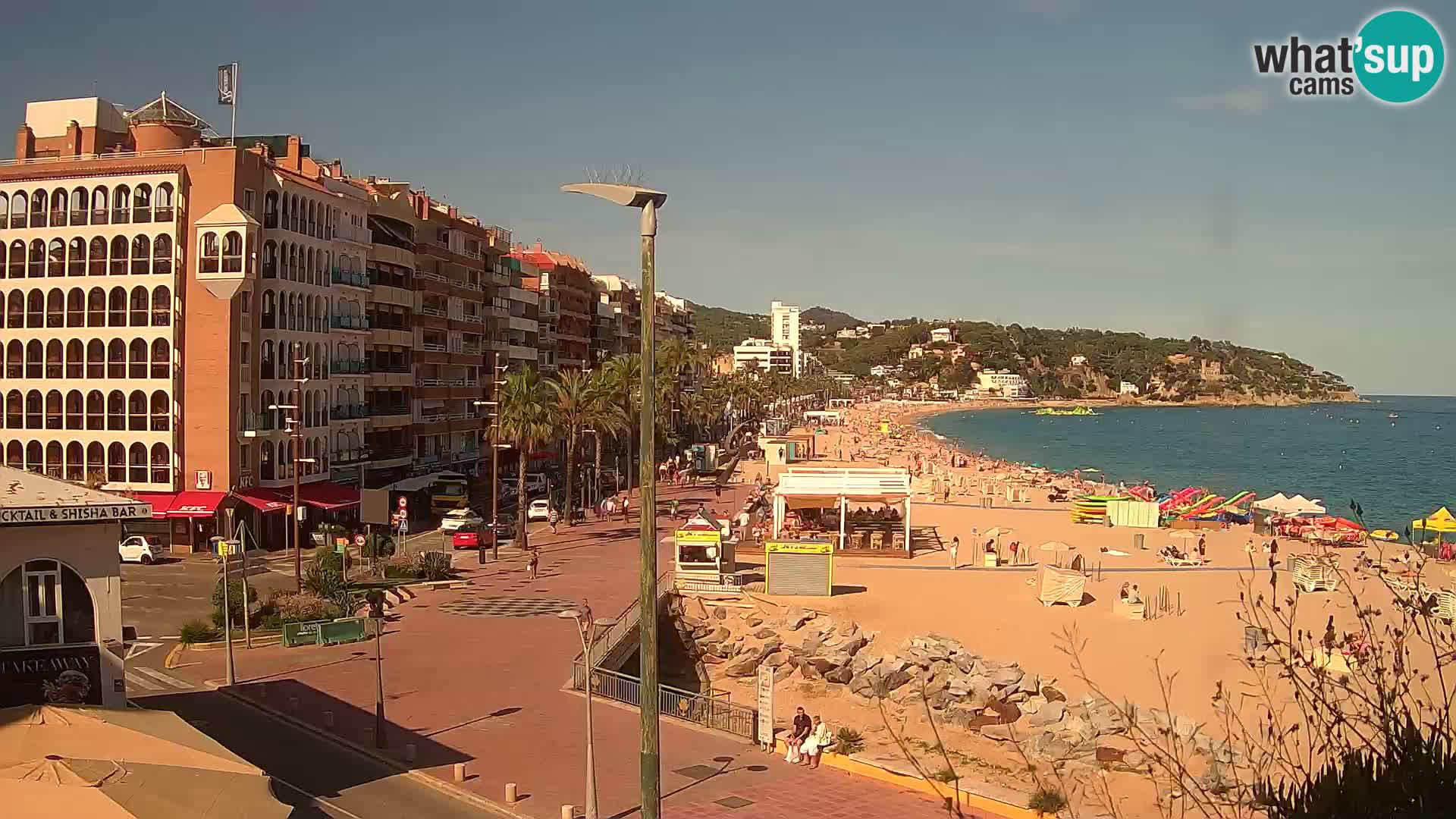 Webcam streaming Lloret de Mar – Plage