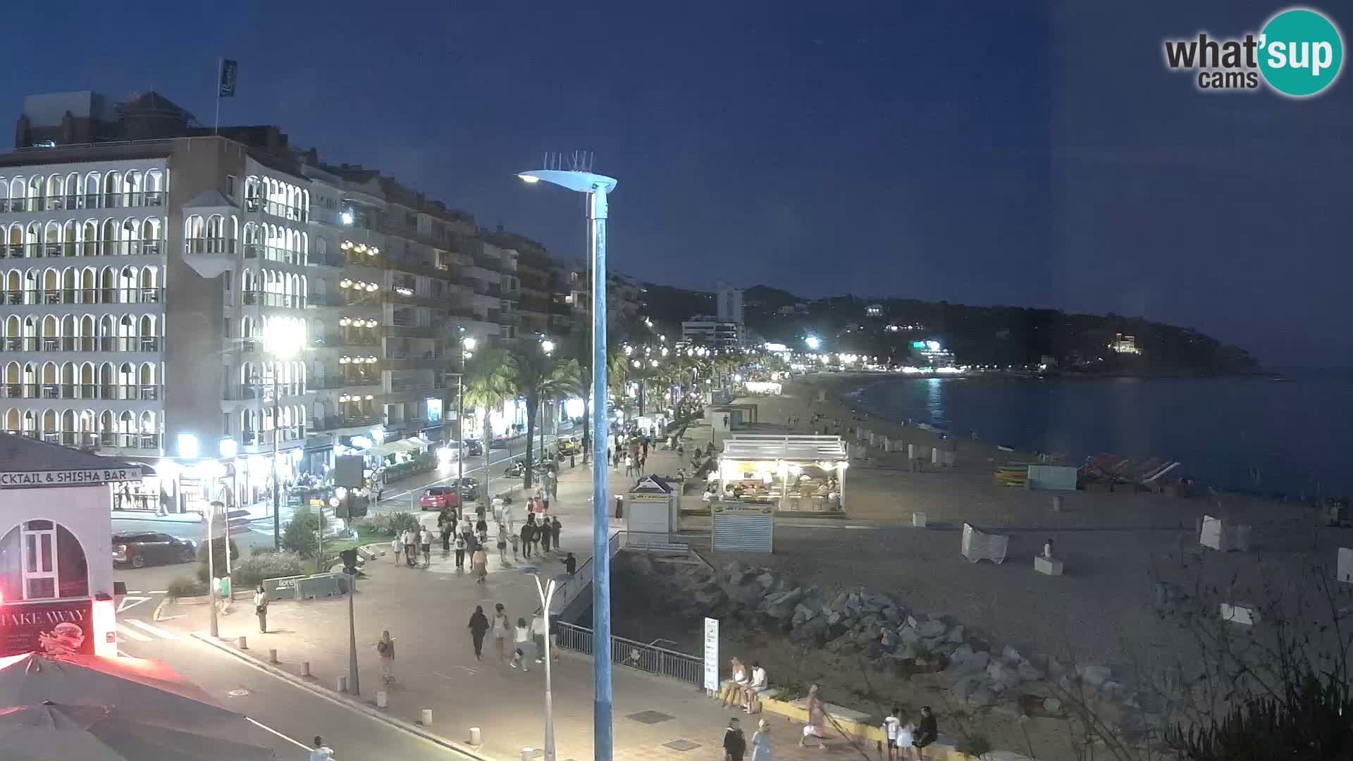Webcam streaming Lloret de Mar – Plage
