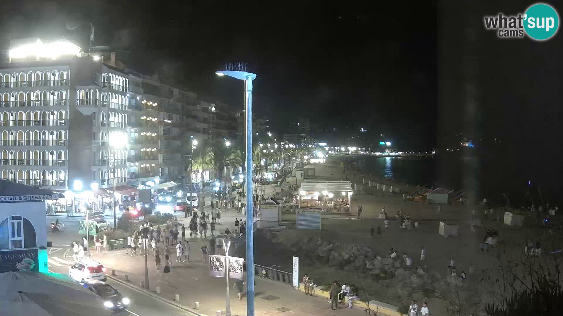 Web kamera Lloret de Mar – plaža