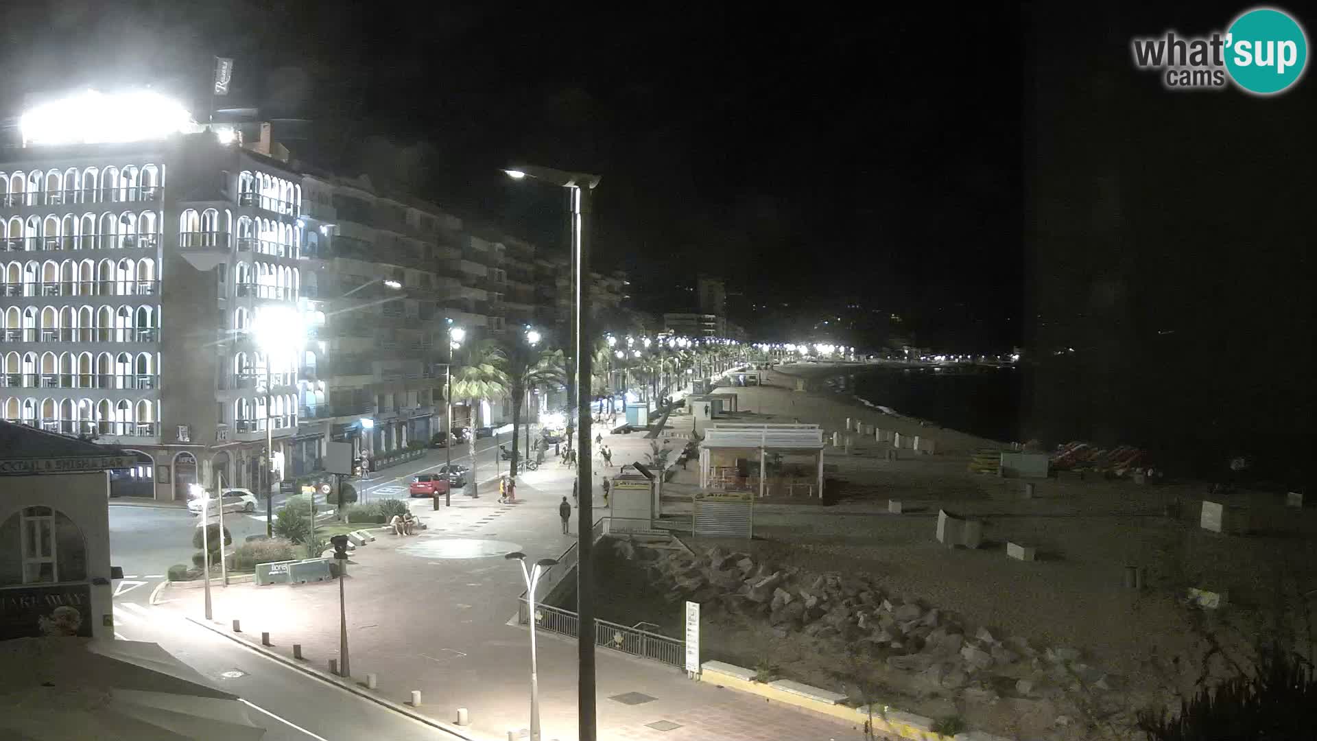 Webcam Lloret de Mar – the main beach – – Costa Brava – Spain