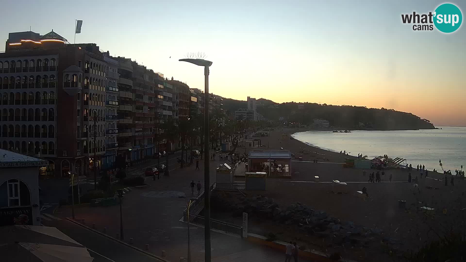 Webcam Lloret de Mar – the main beach – – Costa Brava – Spain