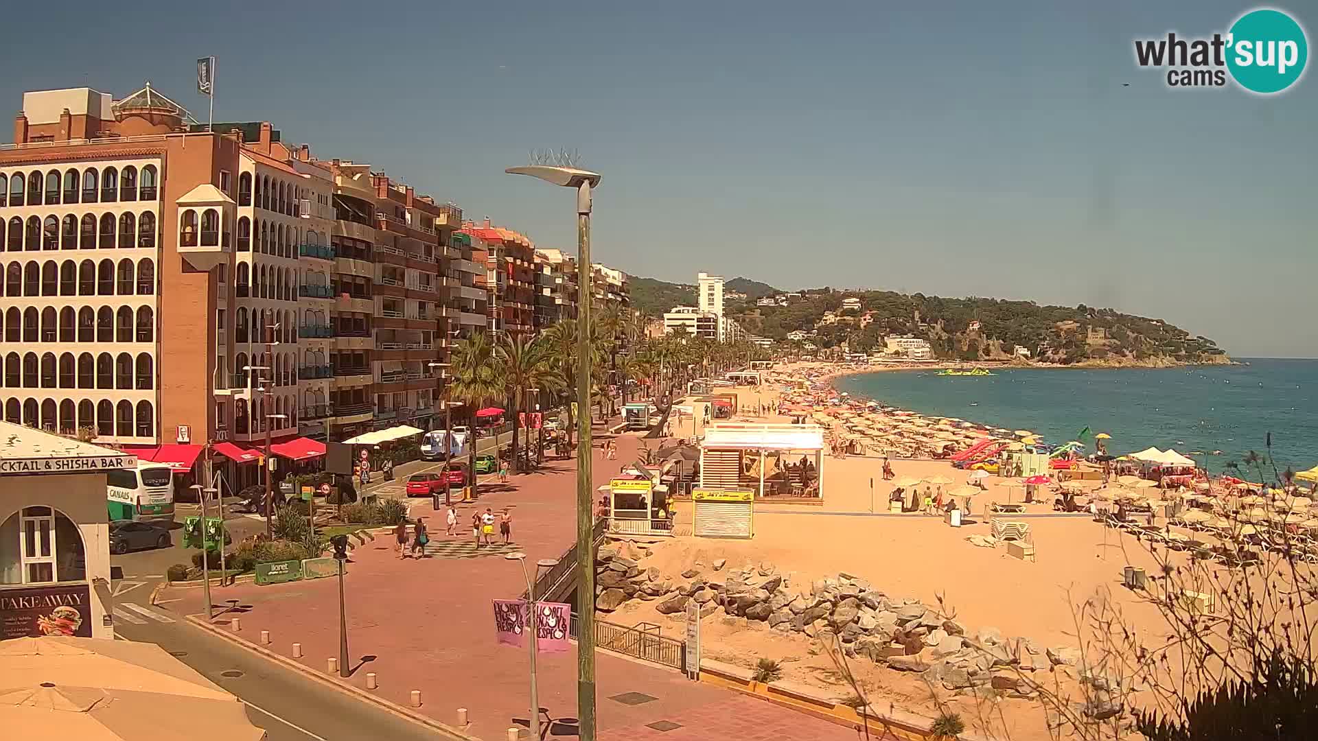 Webcam live Lloret de Mar – Hauptstrand