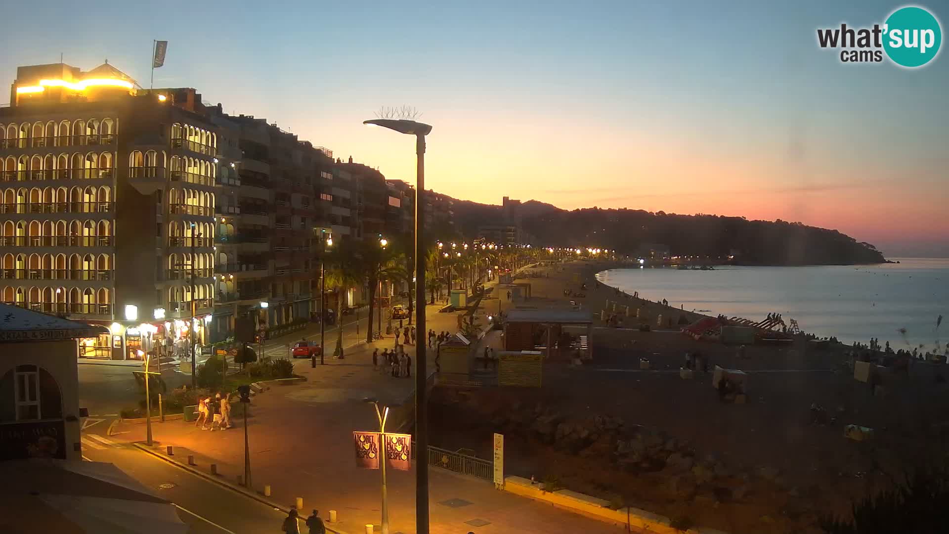 Webcam live Lloret de Mar – la spiaggia principale