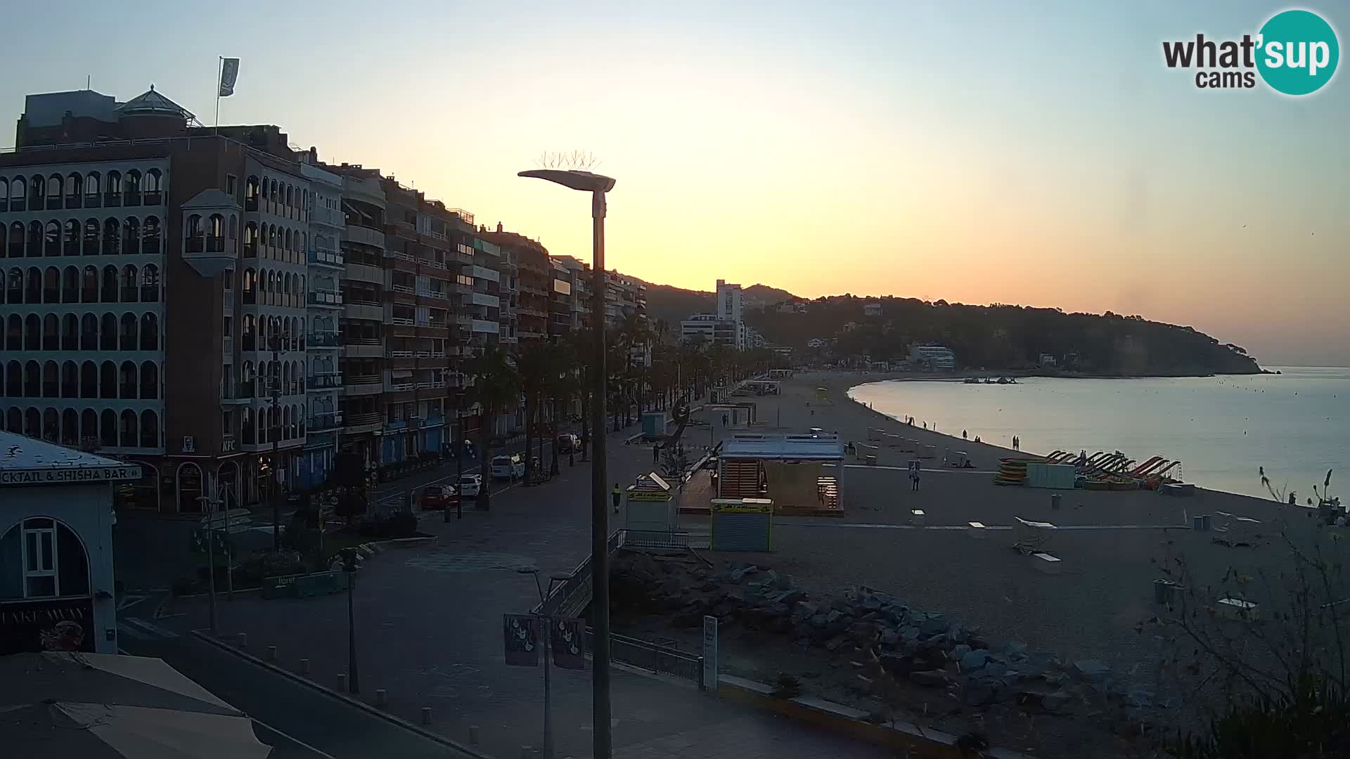 Webcam live Lloret de Mar – la spiaggia principale