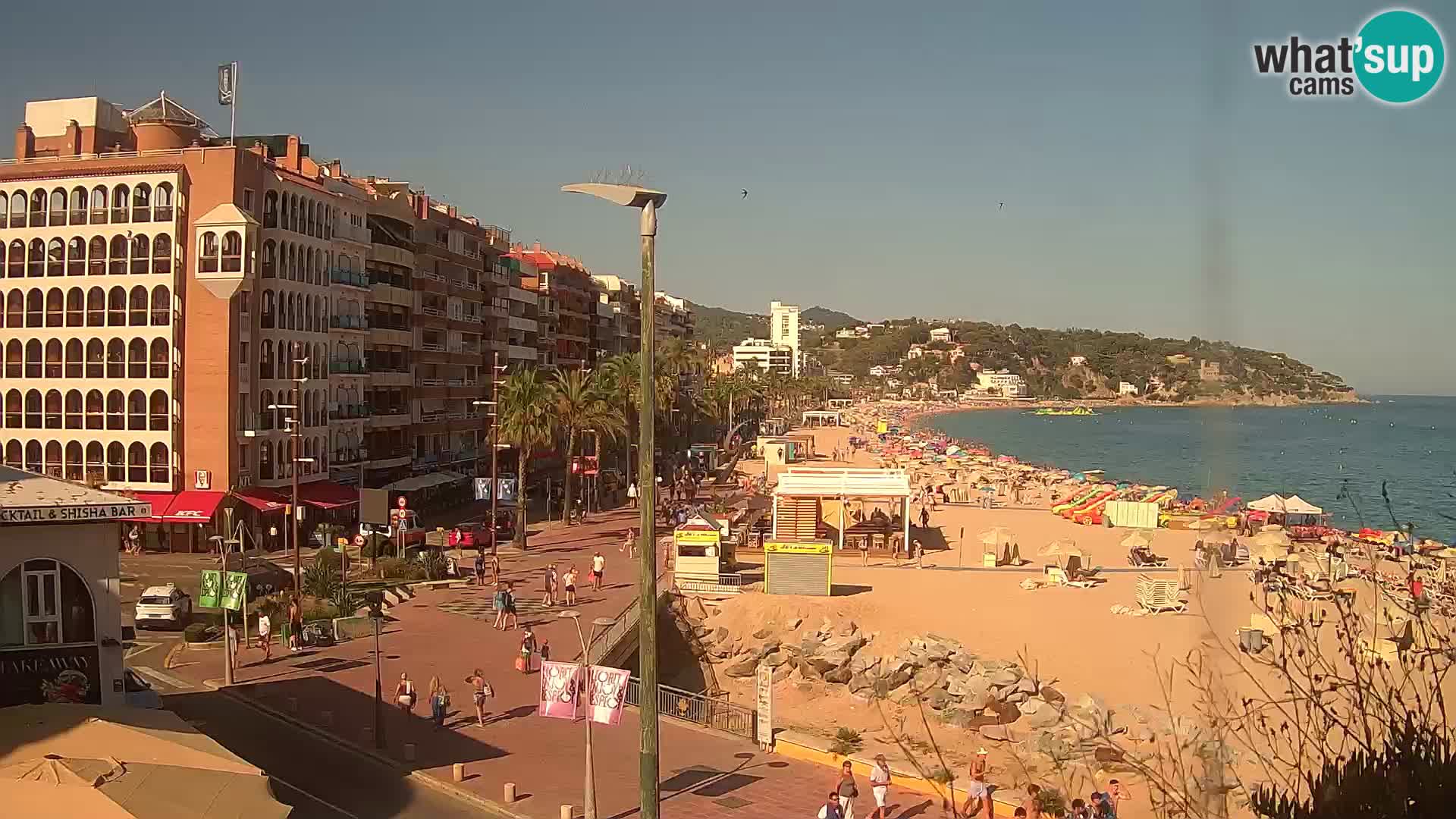 Webcam live Lloret de Mar – Hauptstrand