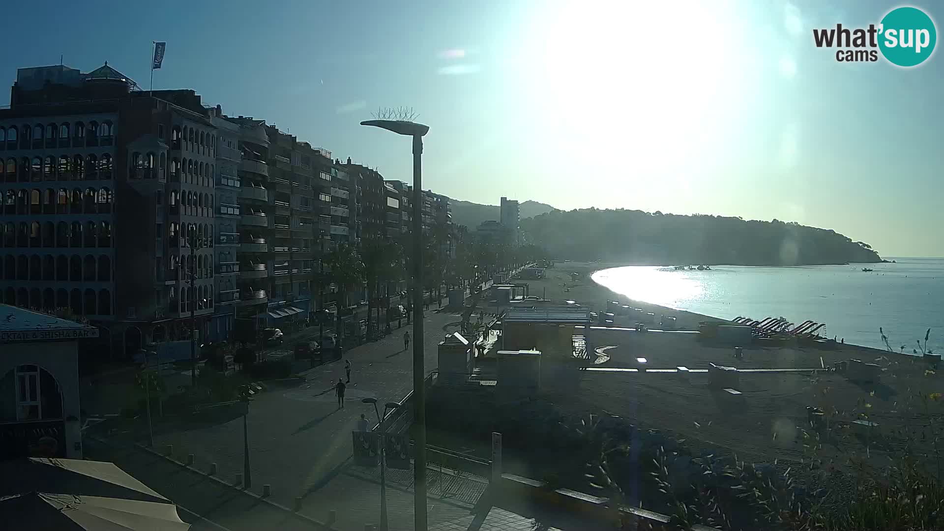 Webcam live Lloret de Mar – la spiaggia principale