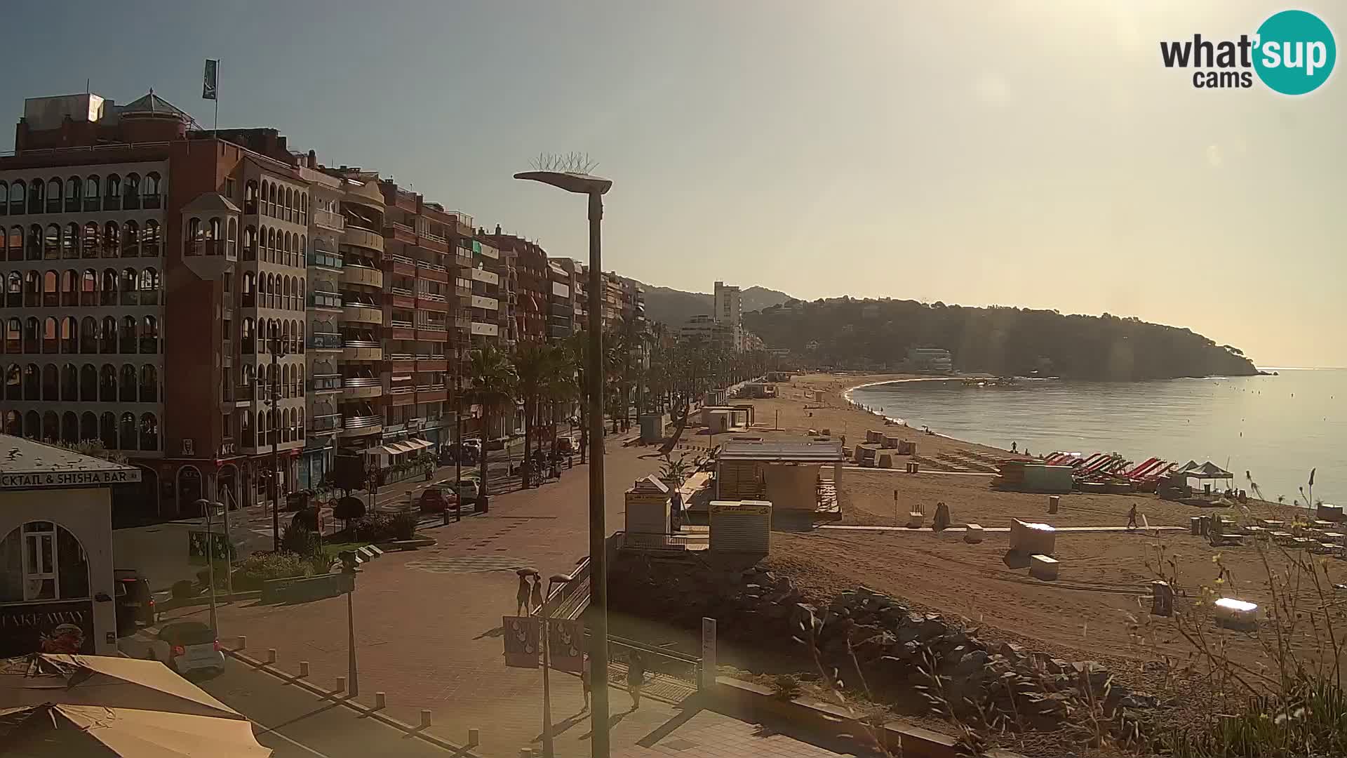 Webcam Lloret de Mar – Plage centrale