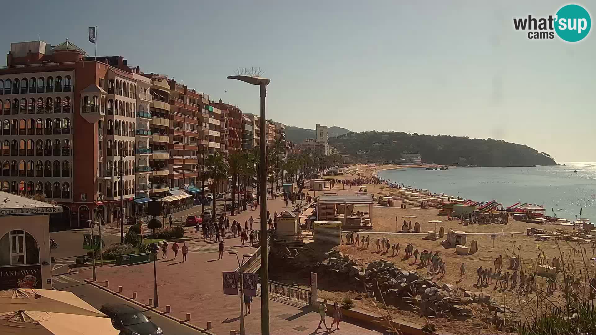 Webcam streaming Lloret de Mar – Plage