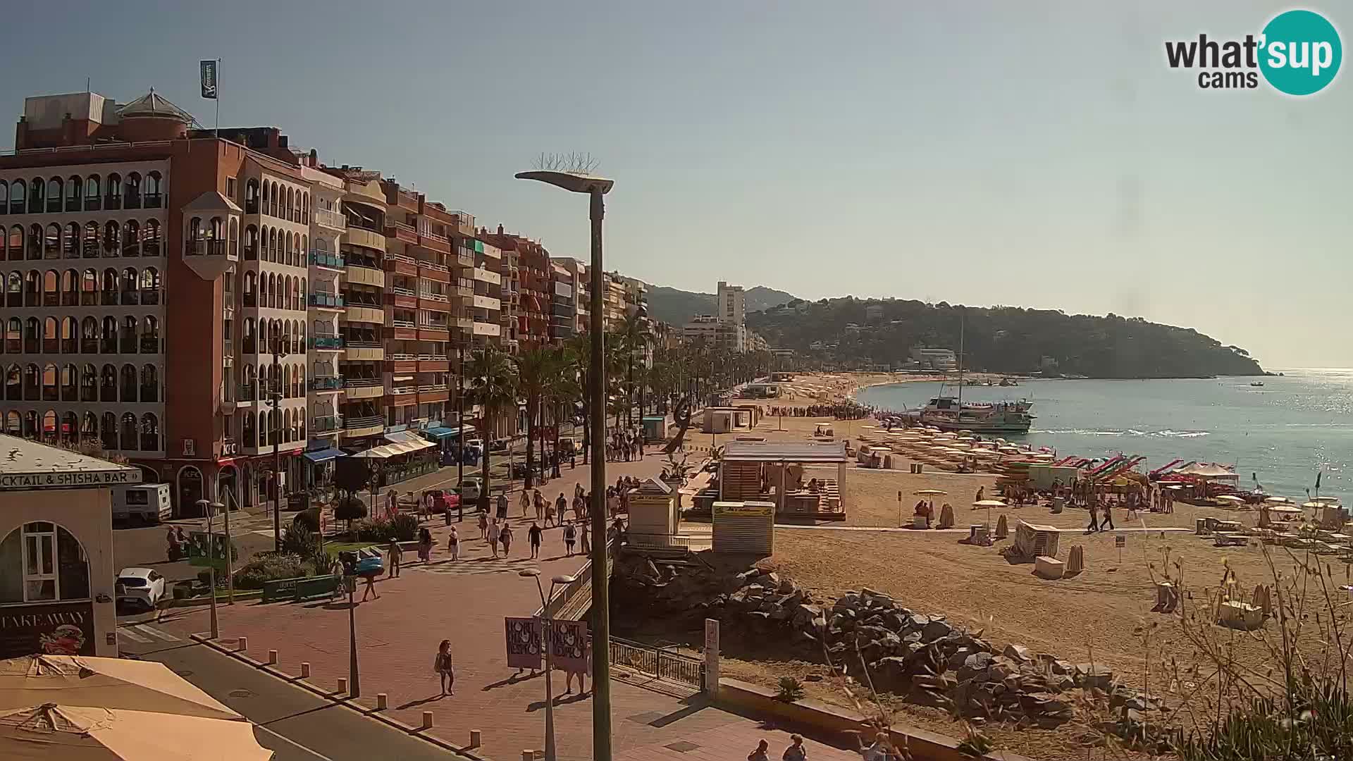 Webcam live Lloret de Mar – Hauptstrand
